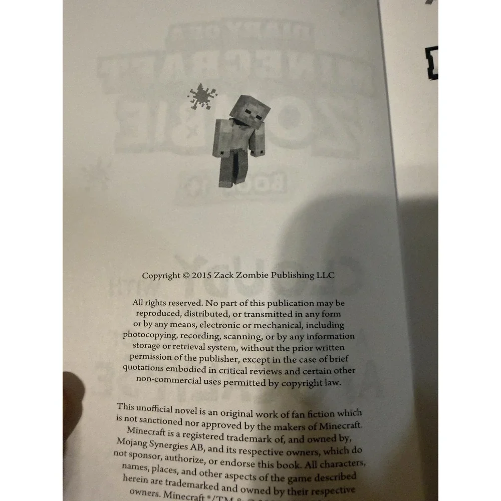 Diary of a Minecraft Zombie‎ Book 14: Cloudy with a Chance of Apocalypse: EUC